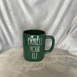 Rae Dunn Express your elf mug